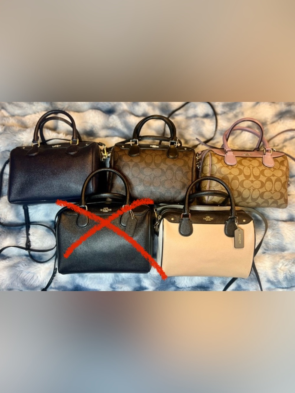 Lot of 5 Coach Mini Bennett Satchels (assorted 
$730) SEE DESCRIPTION FOR 5TH